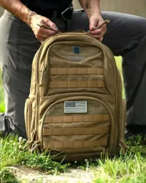 erweiterbarer Rucksack