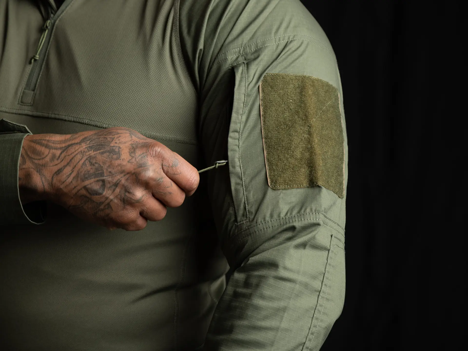 Kinetic® Combat Shirt - Long Sleeve - Olivegrün - Image 5