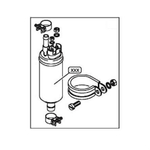Rotax Kraftstoffpumpe (Fuel Pump) elektrisch - P/N: 881365
