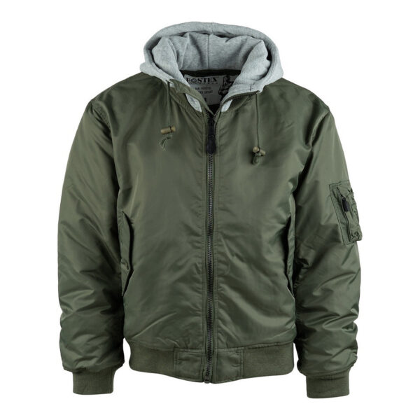 MA-1 Bomber bunda s kapucí