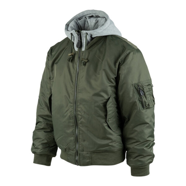 MA-1 Bomber bunda s kapucí - Obrázek 2