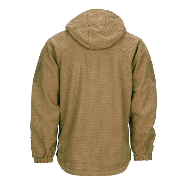 Hexagon Fleece Jacke - obrazek 4