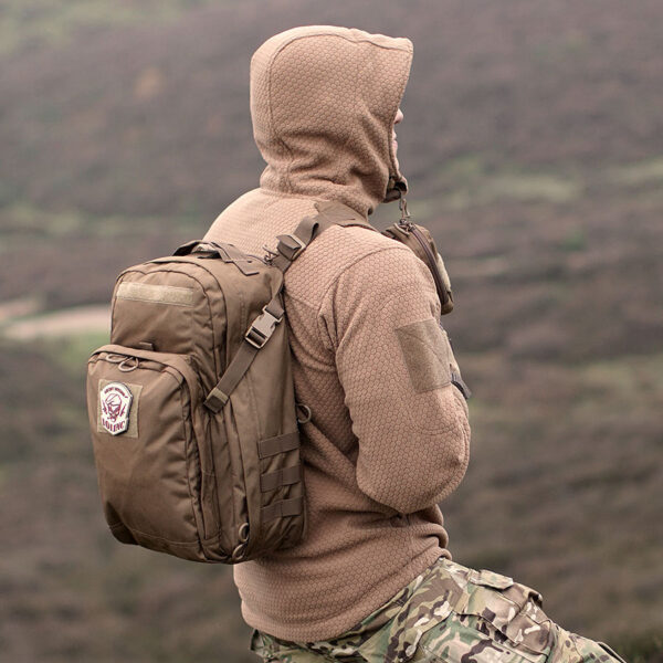 Hexagon Fleece Jacke - obrazek 5