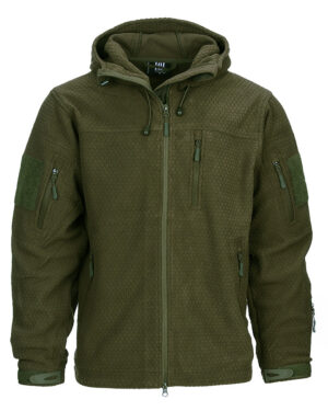 Hexagon Fleece Jacke