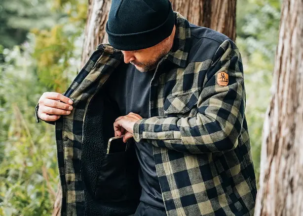 Holzfällerjacke Jacke Sherpa - Image 15